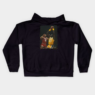 Bob McAdoo vs Julius Erving, 1981 #2 Kids Hoodie